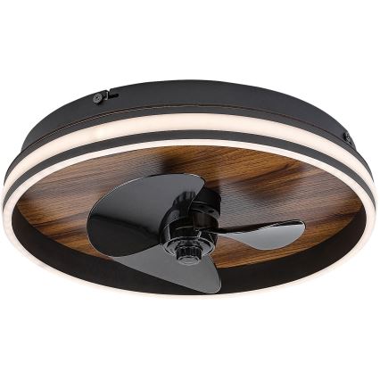 Rabalux - LED Stmívatelné stropní svítidlo s ventilátorem LED/30W/230V 3000-6500K + dálkové ovládání