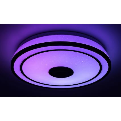 Rabalux - LED RGB Stmívatelné stropní svítidlo s reproduktorem LED/24W/230V 3000-6500K + dálkové ovládání