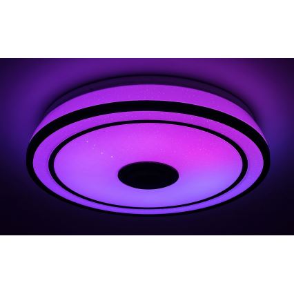 Rabalux - LED RGB Stmívatelné stropní svítidlo s reproduktorem LED/24W/230V 3000-6500K + dálkové ovládání