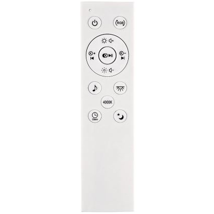 Rabalux - LED RGB Stmívatelné stropní svítidlo s reproduktorem LED/24W/230V 3000-6500K + dálkové ovládání