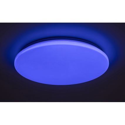 Rabalux - LED RGB Stmívatelné stropní svítidlo LED/24W/230V Wi-Fi Tuya 3000-6500K 31 cm