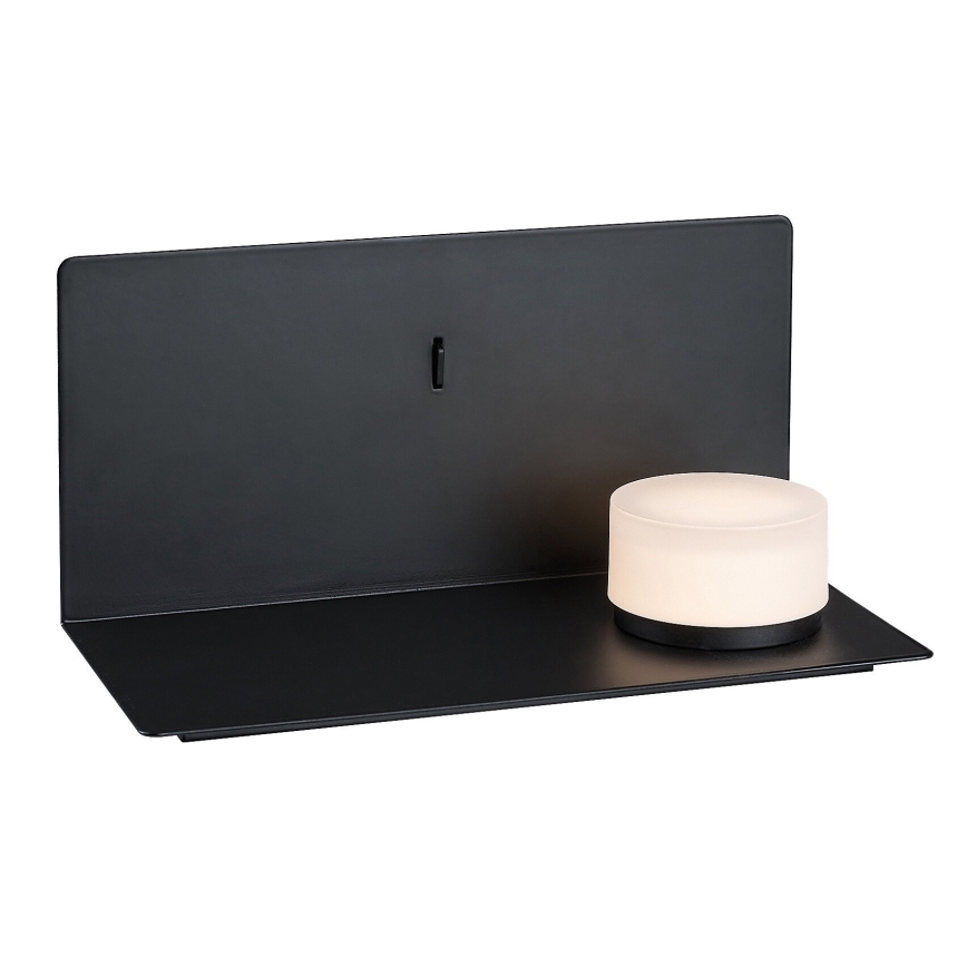 Rabalux - LED Nástěnné svítidlo s poličkou a USB portem LED/6W/230V 3000K