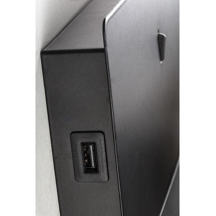 Rabalux - LED Nástěnné svítidlo s poličkou a USB portem LED/6W/230V 3000K