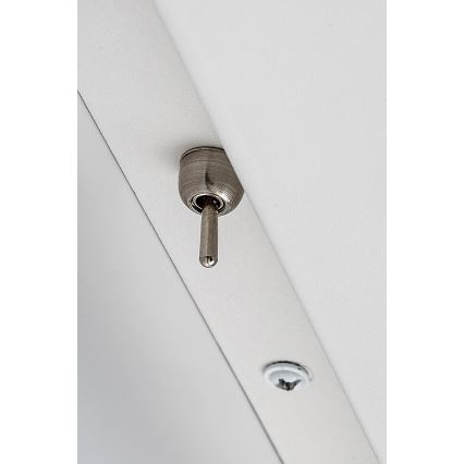 Rabalux - Nástěnná lampa s poličkou a USB portem 1xGU10/25W/230V bílá