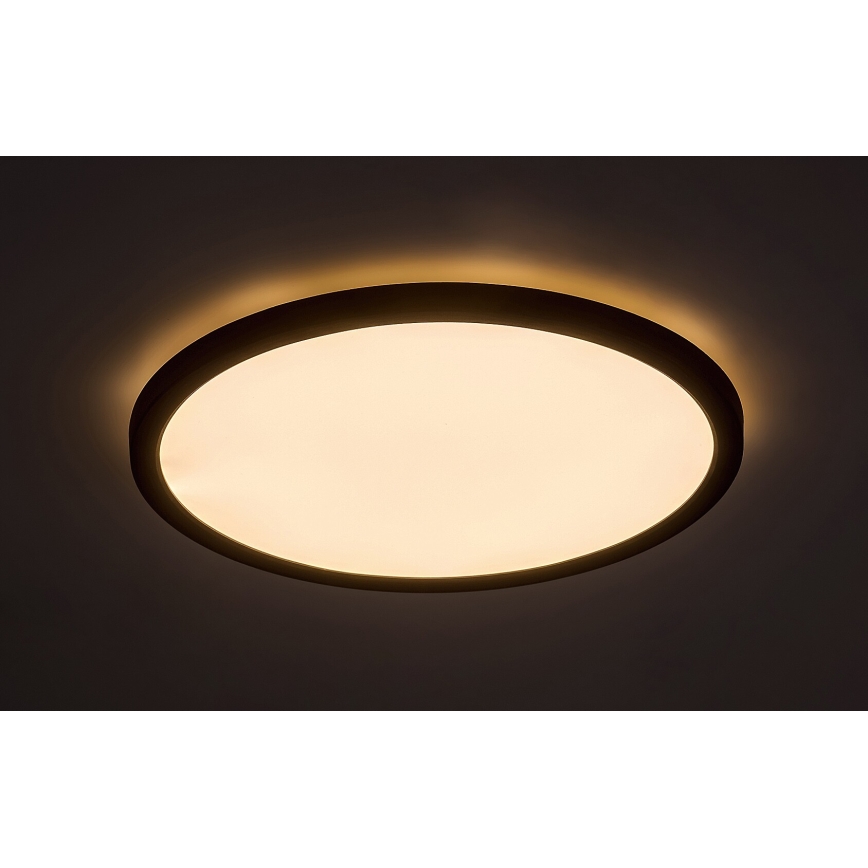 Rabalux - LED Stropní svítidlo LED/36W/230V 3000/4000/6000K pr. 50 cm černá