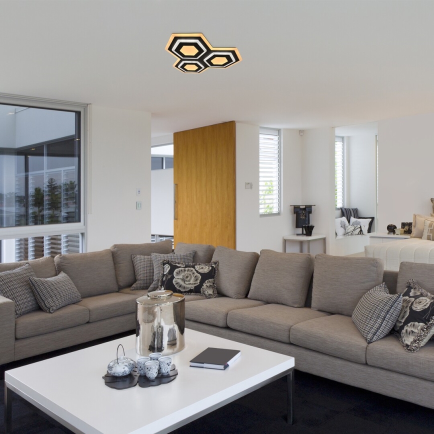 Rabalux - LED Stmívatelné stropní svítidlo LED/72W/230V 3000/6000K 41,5x41,5 cm + dálkové ovládání