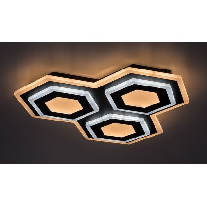 Rabalux - LED Stmívatelné stropní svítidlo LED/72W/230V 3000/6000K 41,5x41,5 cm + dálkové ovládání