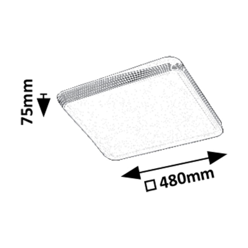 Rabalux - LED Stropní svítidlo LED/40W/230V 3000K
