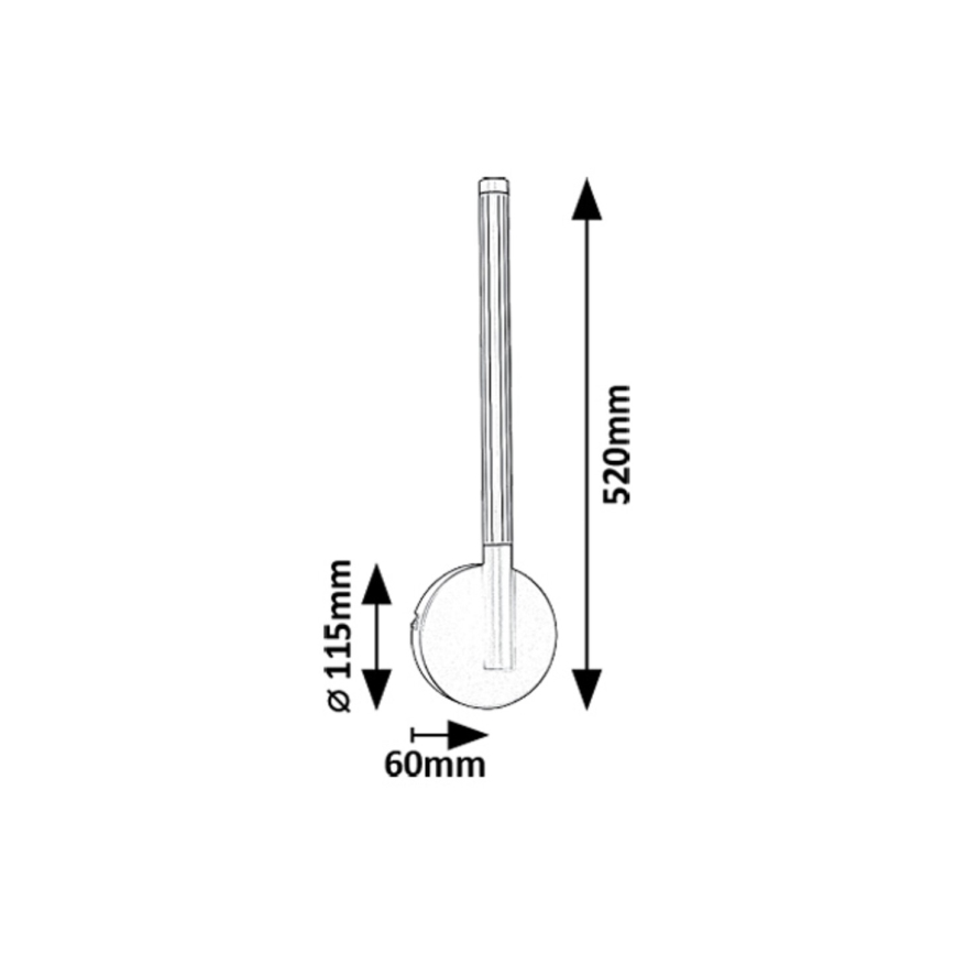 Rabalux - LED Nástěnné svítidlo LED/6W/230V