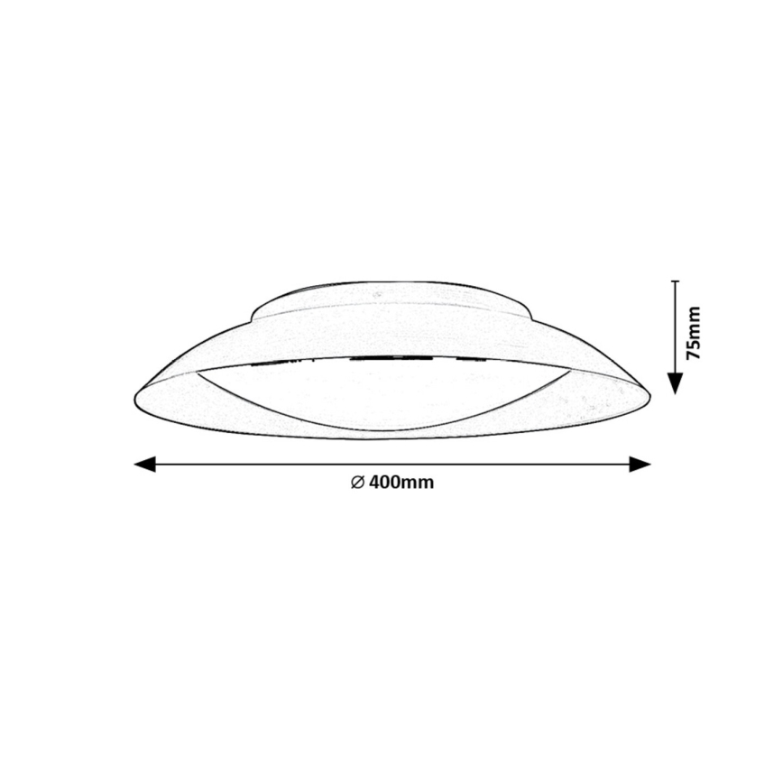 Rabalux - LED Stropní svítidlo LED/24W/230V 3000K pr. 40 cm