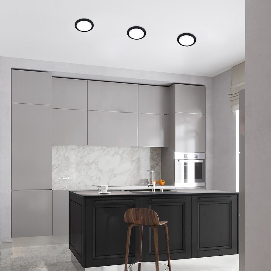 Rabalux - LED Podhledové svítidlo LED/3W/230V pr. 9 cm černá