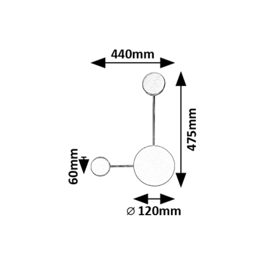 Rabalux - LED Nástěnné svítidlo LED/7W/230V 3000K