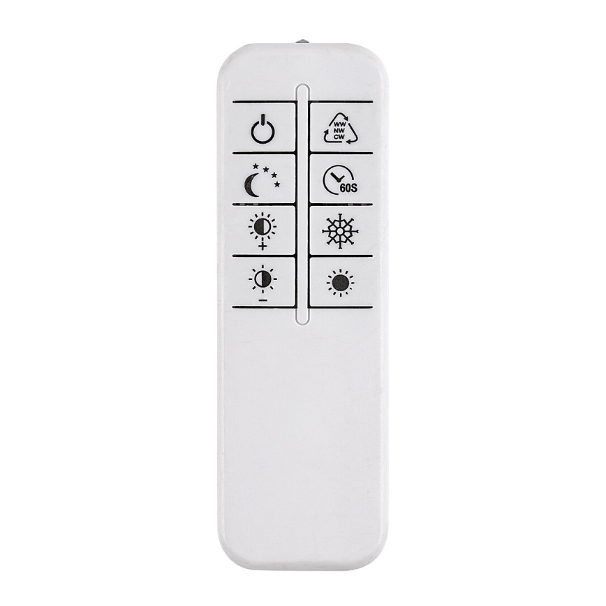 Rabalux - LED Stmívatelné stropní svítidlo LED/34W/230V 3000-6500K pr. 51 cm + dálkové ovládání