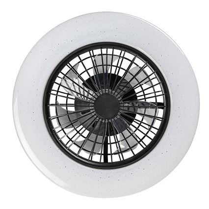 Rabalux - LED Stmívatelné stropní svítidlo s ventilátorem LED/48W/230V 3000-6500K + dálkové ovládání