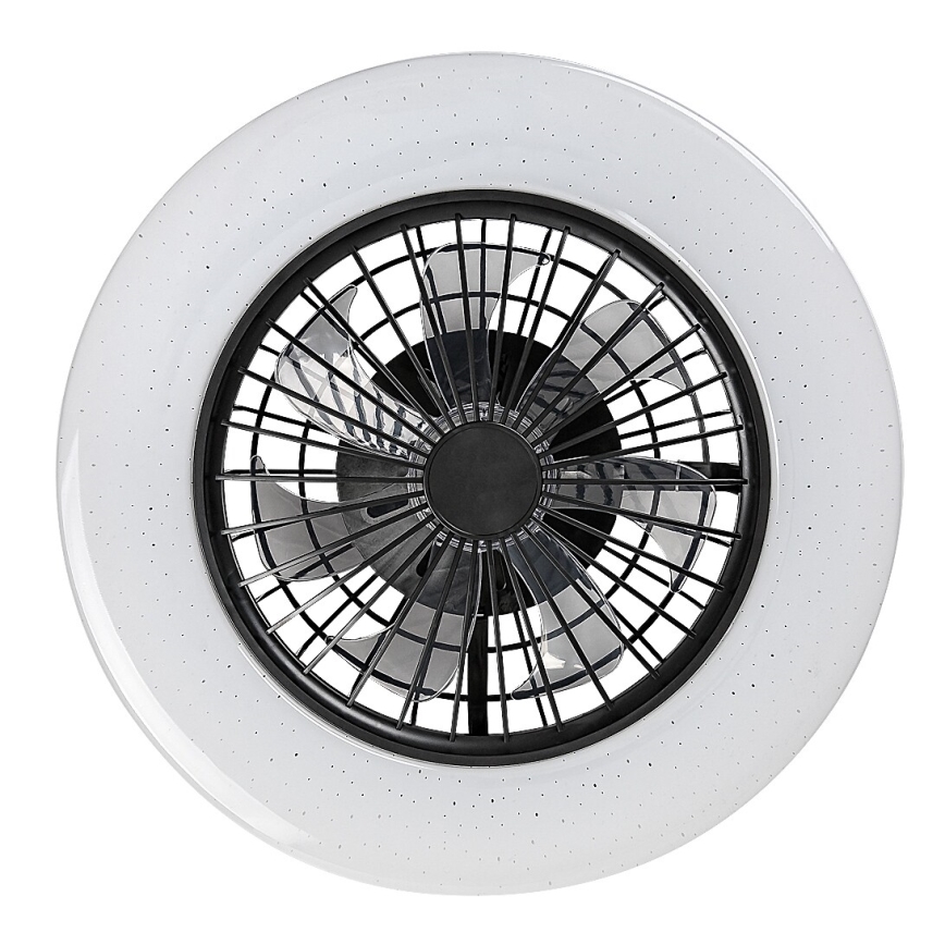 Rabalux - LED Stmívatelné stropní svítidlo s ventilátorem LED/48W/230V 3000-6500K + dálkové ovládání