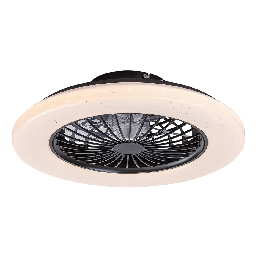 Rabalux - LED Stmívatelné stropní svítidlo s ventilátorem LED/48W/230V 3000-6500K + dálkové ovládání