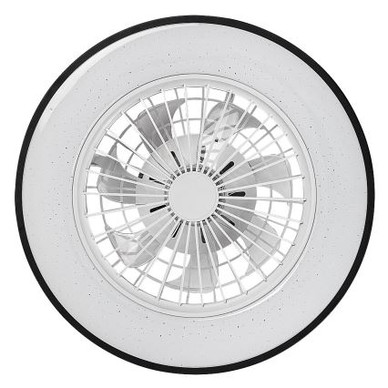 Rabalux - LED Stmívatelné stropní svítidlo s ventilátorem LED/48W/230V 3000-6500K + dálkové ovládání