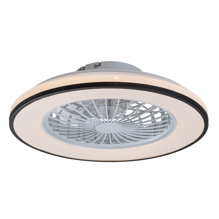 Rabalux - LED Stmívatelné stropní svítidlo s ventilátorem LED/48W/230V 3000-6500K + dálkové ovládání