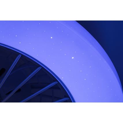 Rabalux - LED RGB Stmívatelné stropní svítidlo s ventilátorem LED/48W/230V 3000-6500K + dálkové ovládání