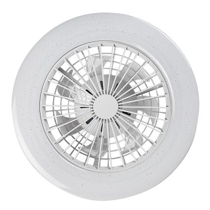 Rabalux - LED RGB Stmívatelné stropní svítidlo s ventilátorem LED/48W/230V 3000-6500K + dálkové ovládání