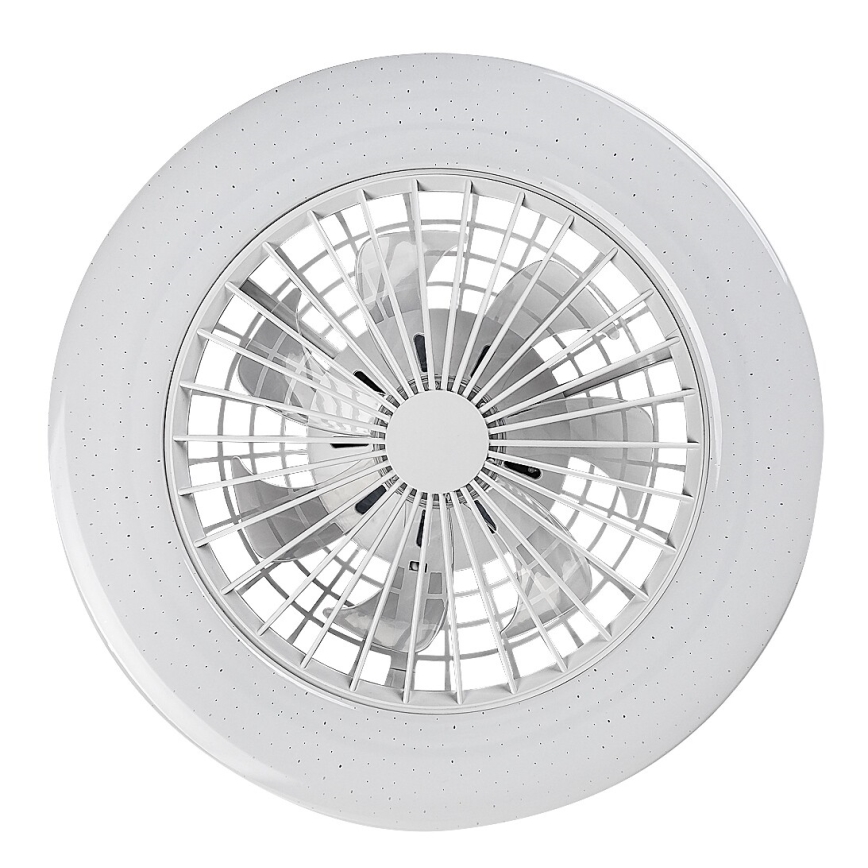 Rabalux - LED RGB Stmívatelné stropní svítidlo s ventilátorem LED/48W/230V 3000-6500K + dálkové ovládání