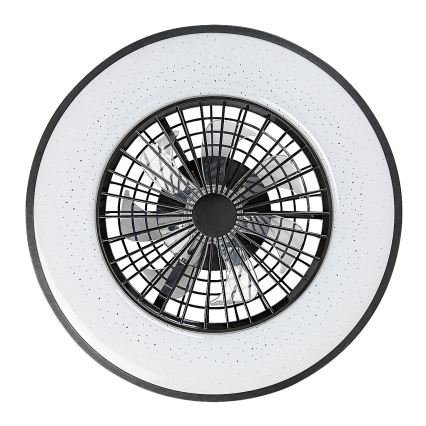 Rabalux - LED Stmívatelné stropní svítidlo s ventilátorem LED/72W/230V 3000-6500K + dálkové ovládání