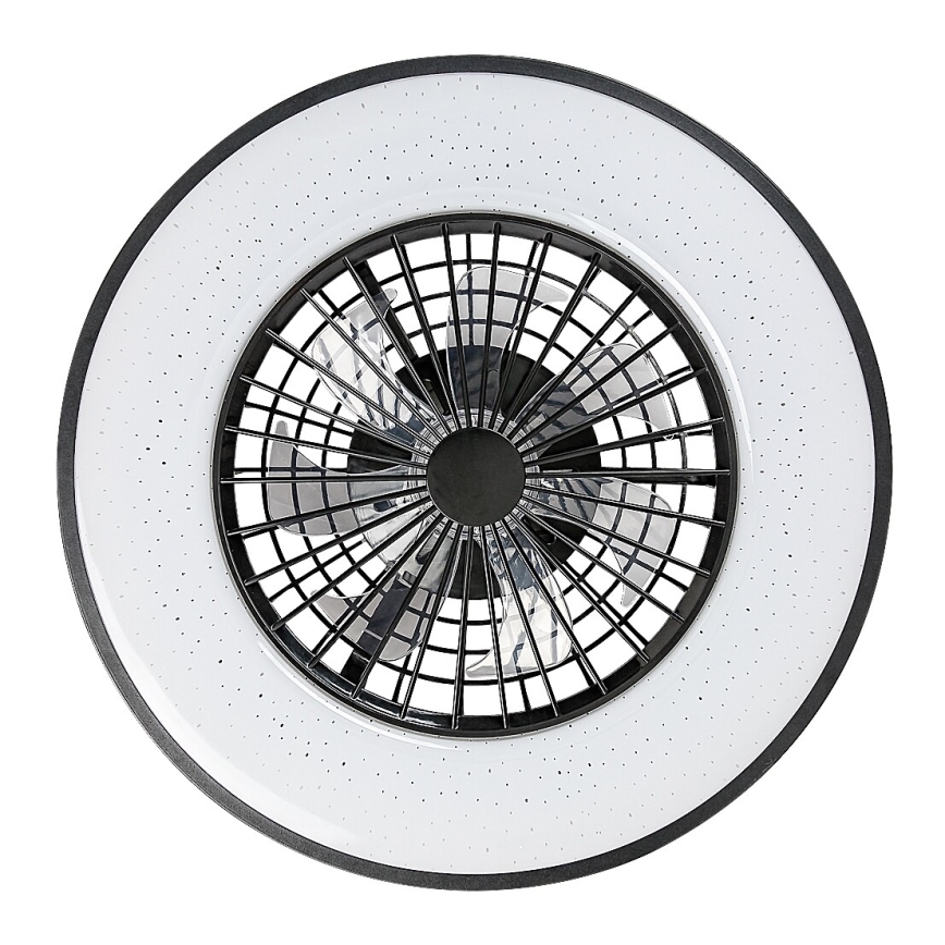 Rabalux - LED Stmívatelné stropní svítidlo s ventilátorem LED/72W/230V 3000-6500K + dálkové ovládání