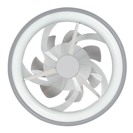 Rabalux - LED Stmívatelné stropní svítidlo s ventilátorem LED/40W/230V 3000/4000/6000K Wi-Fi + dálkové ovládání