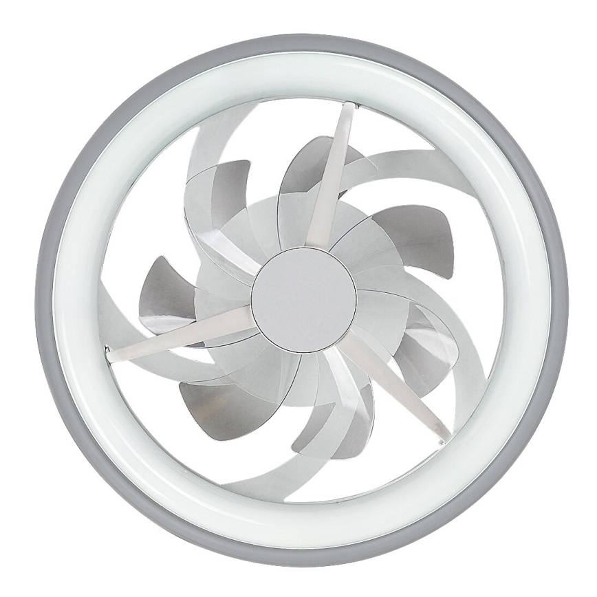 Rabalux - LED Stmívatelné stropní svítidlo s ventilátorem LED/40W/230V 3000/4000/6000K Wi-Fi + dálkové ovládání