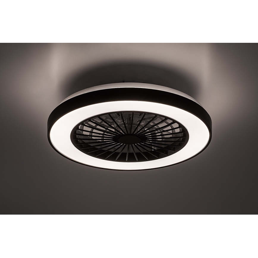 Rabalux - LED Stmívatelné stropní svítidlo s ventilátorem LED/40W/230V 3000/4000/6000K Wi-Fi + dálkové ovládání