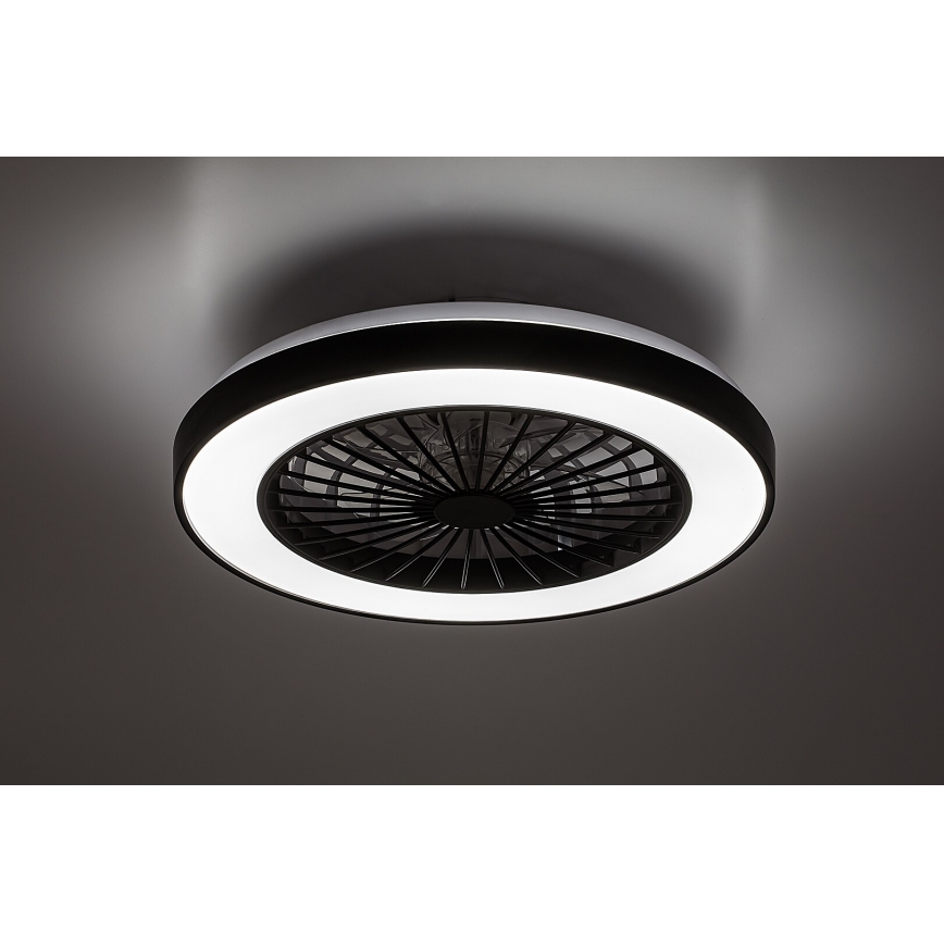 Rabalux - LED Stmívatelné stropní svítidlo s ventilátorem LED/40W/230V 3000/4000/6000K Wi-Fi + dálkové ovládání