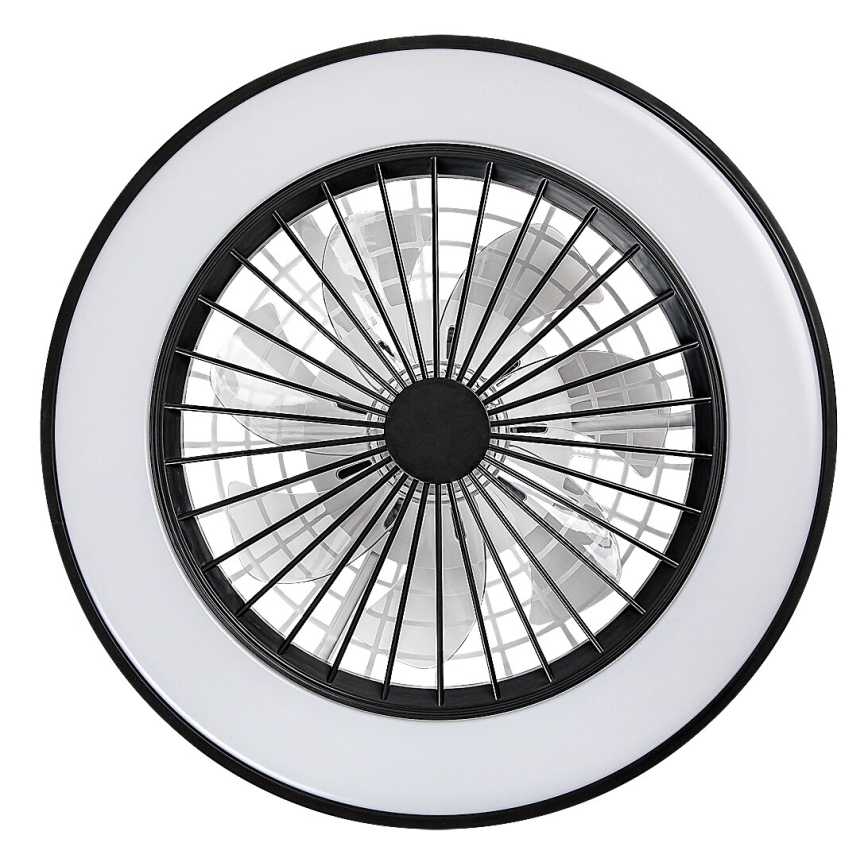 Rabalux - LED Stmívatelné stropní svítidlo s ventilátorem LED/40W/230V 3000/4000/6000K Wi-Fi + dálkové ovládání