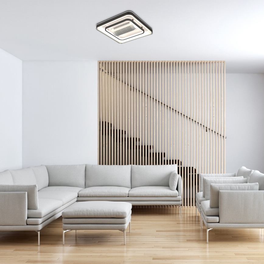 Rabalux - LED Stmívatelné stropní svítidlo s ventilátorem LED/50W/230V 3000/4000/6000K Wi-Fi + dálkové ovládání