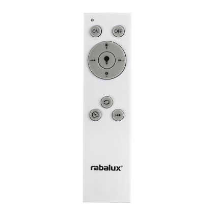Rabalux - LED Stmívatelné stropní svítidlo LED/48W/230V 3000-6500K pr. 49,5 cm + dálkové ovládání