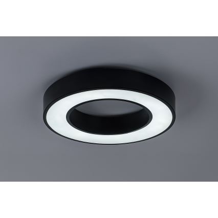 Rabalux - LED Stropní svítidlo LED/24W/230V 3000/4000/6500K pr. 40 cm černá