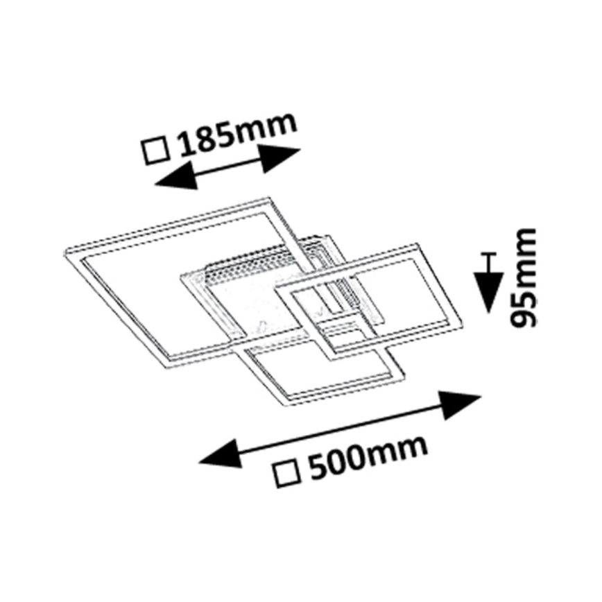 Rabalux - LED Stropní svítidlo LED/40W/230V 3000K