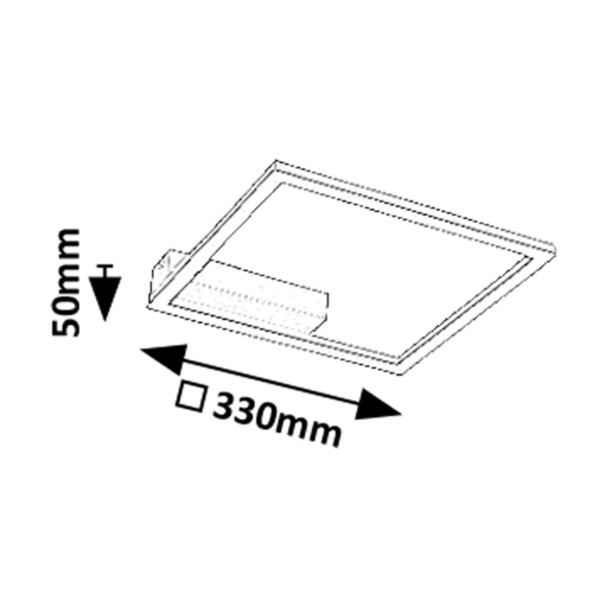 Rabalux - LED Stropní svítidlo LED/24W/230V 3000K