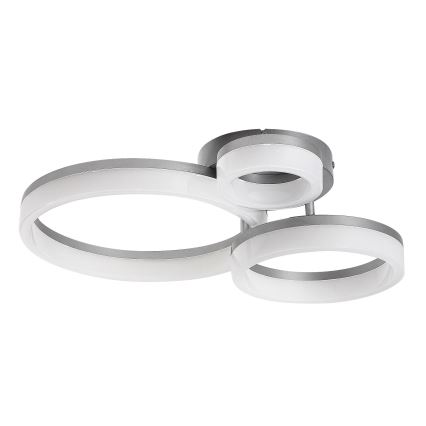 Rabalux - LED Stropní svítidlo LED/24W/230V 3000/4000/6500K 38x51 cm matný chrom
