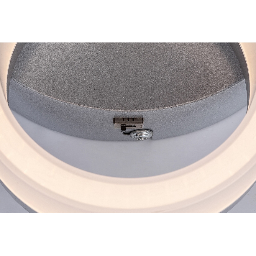 Rabalux - LED Stropní svítidlo LED/24W/230V 3000/4000/6500K 38x51 cm matný chrom