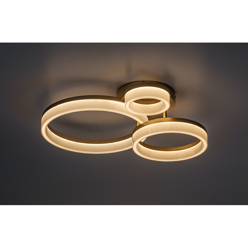 Rabalux - LED Stropní svítidlo LED/24W/230V 3000/4000/6500K zlatá