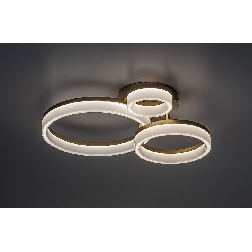 Rabalux - LED Stropní svítidlo LED/24W/230V 3000/4000/6500K zlatá