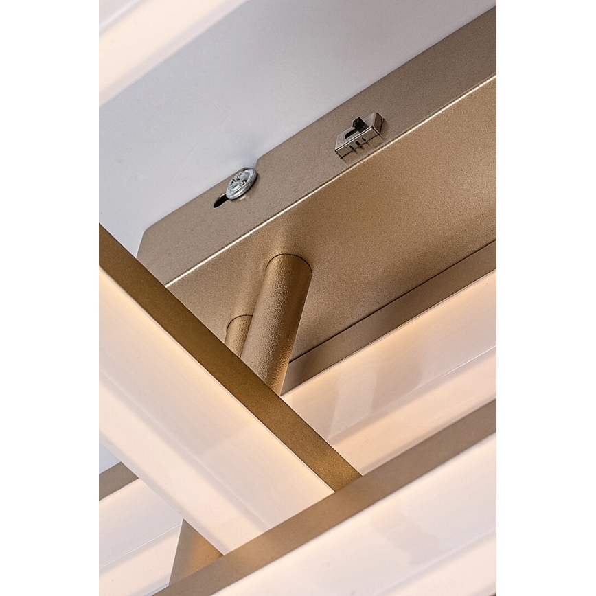 Rabalux - LED Stropní svítidlo LED/22W/230V 3000/4000/6500K zlatá