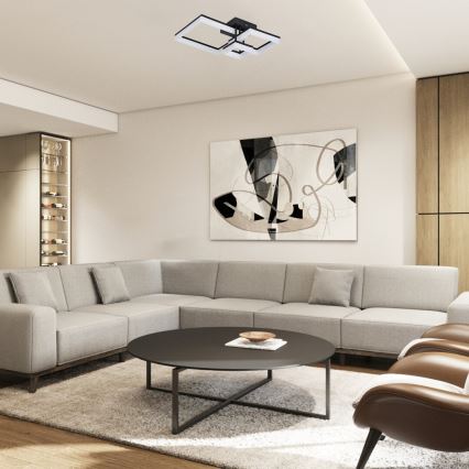 Rabalux - LED Stropní svítidlo LED/22W/230V 3000/4000/6500K černá