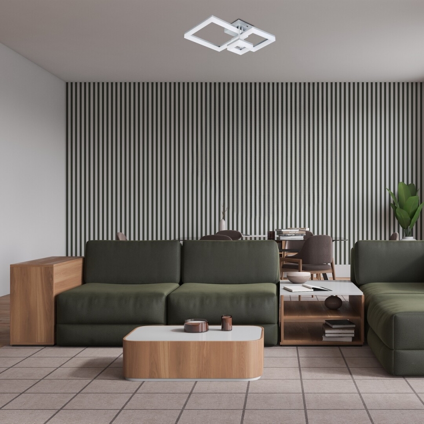 Rabalux - LED Stropní svítidlo LED/22W/230V 3000/4000/6500K matný chrom