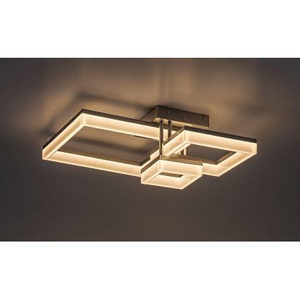 Rabalux - LED Stropní svítidlo LED/22W/230V 3000/4000/6500K matný chrom