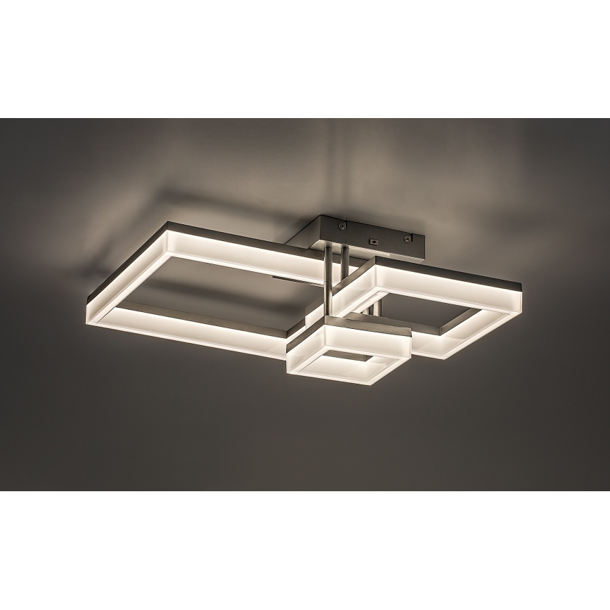 Rabalux - LED Stropní svítidlo LED/22W/230V 3000/4000/6500K matný chrom