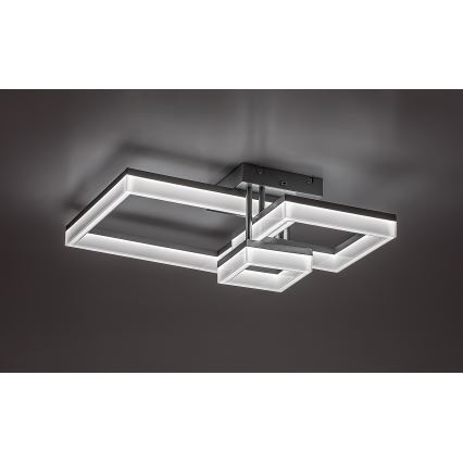 Rabalux - LED Stropní svítidlo LED/22W/230V 3000/4000/6500K matný chrom