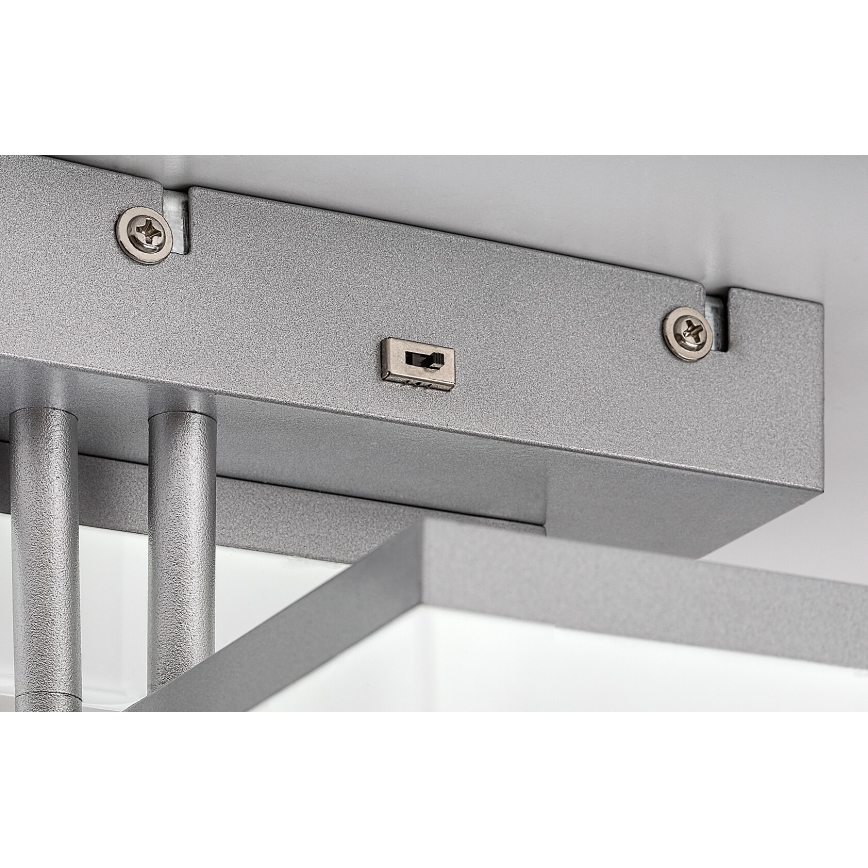 Rabalux - LED Stropní svítidlo LED/22W/230V 3000/4000/6500K matný chrom