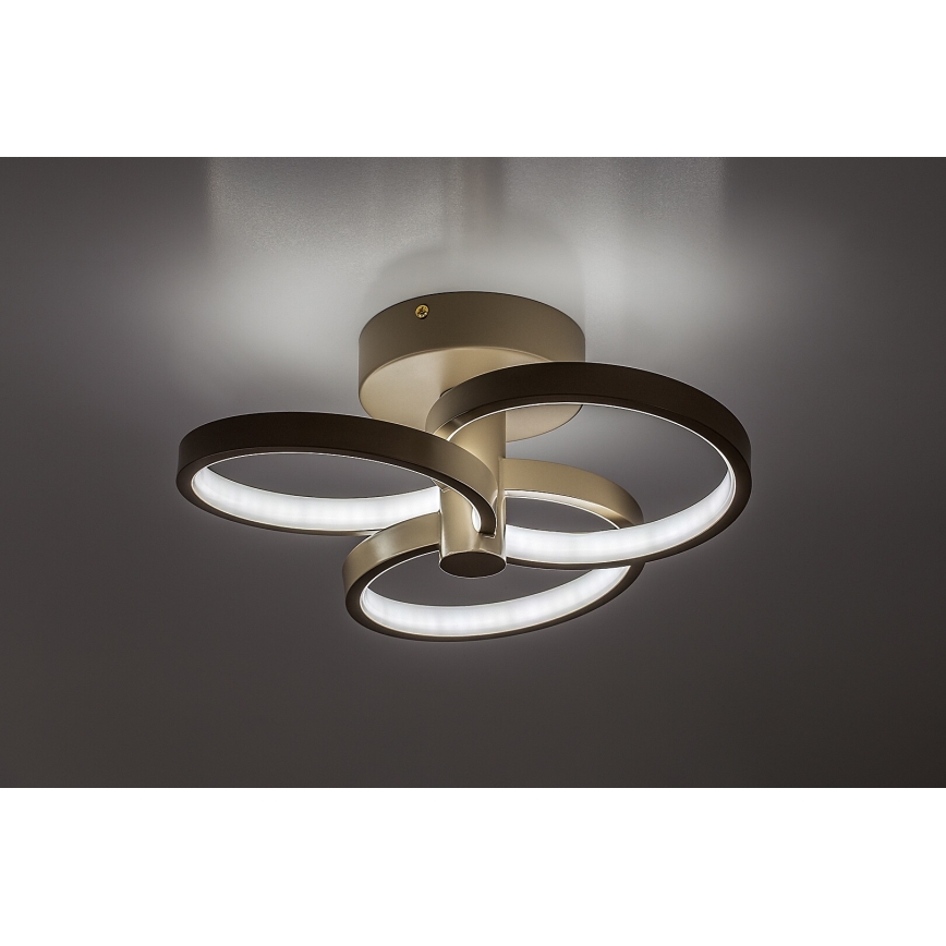 Rabalux - LED Stmívatelné stropní svítidlo LED/32W/230V 3000-6500K pr. 31 cm béžová + dálkové ovládání