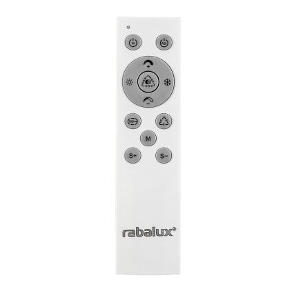 Rabalux - LED RGB Stmívatelné stropní svítidlo LED/22W/230V 3000-6500K + dálkové ovládání